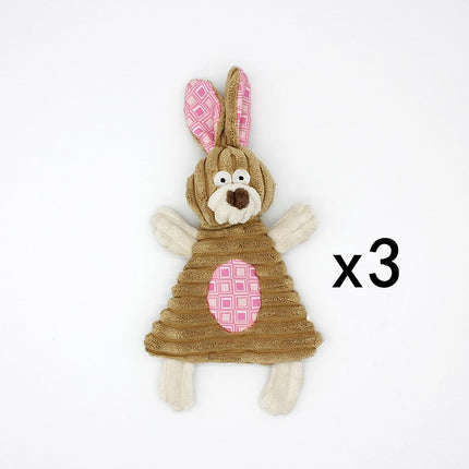 Plush Donkey Dog Toy – Squeaky Chew Toy for Puppies & Dogs
