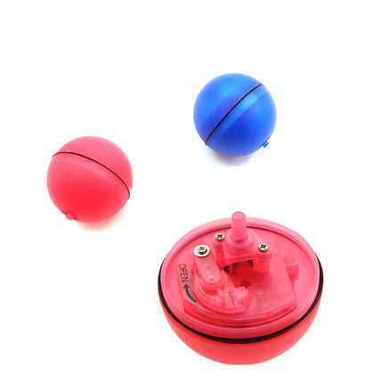 LED Interactive Rolling Cat Toy Ball – USB Rechargeable Automatic Pet Toy