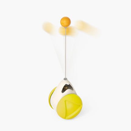 Interactive Cat Windmill Toy – Rotating Suction Cup Catnip & Teeth Grinding Toy