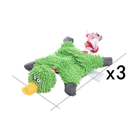 Plush Donkey Dog Toy – Squeaky Chew Toy for Puppies & Dogs