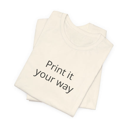 Retro Purple Muscle Car Tee — "Print it your way" Graphic T-Shirt
