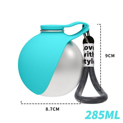  pet water bottle with bowl