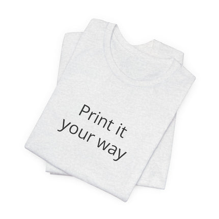 Retro Purple Muscle Car Tee — "Print it your way" Graphic T-Shirt