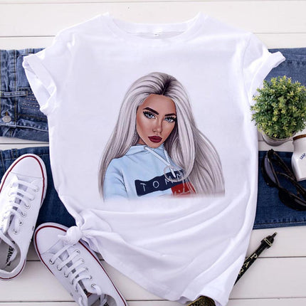 Character print T-shirt