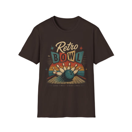 Retro Bowl T-Shirt — Vintage Bowling Graphic Tee