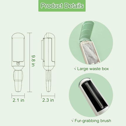 Pet hair cleaner for furniture