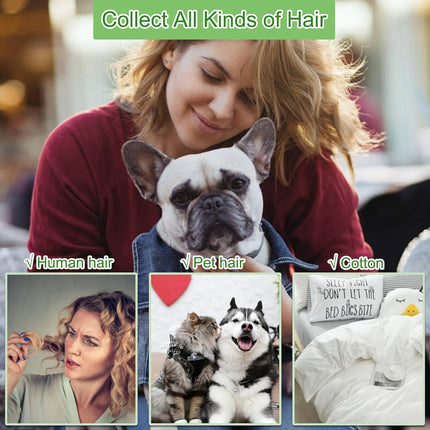 Reusable lint roller for pet hair