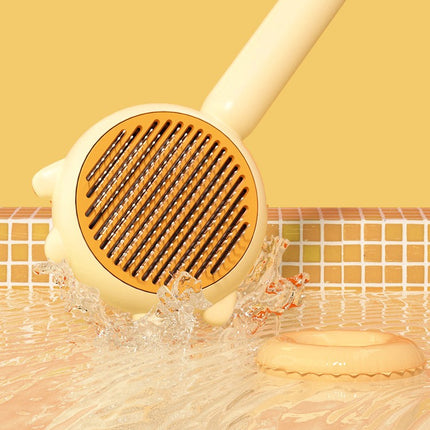 Cat hair removal comb