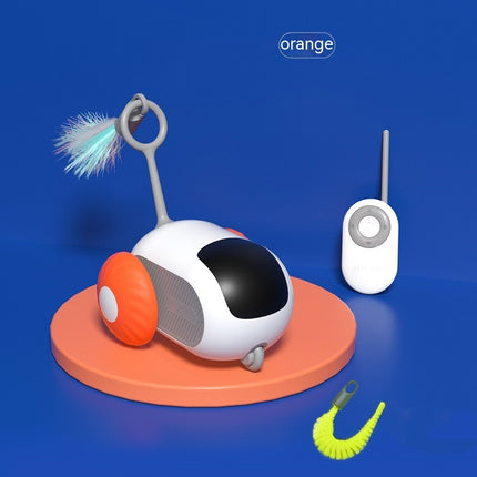 Remote Control Interactive Cat Toy Car – Automatic Smart Chase Toy for Indoor Cats