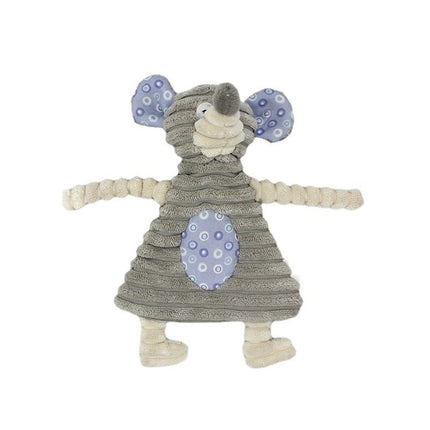 Plush Donkey Dog Toy – Squeaky Chew Toy for Puppies & Dogs
