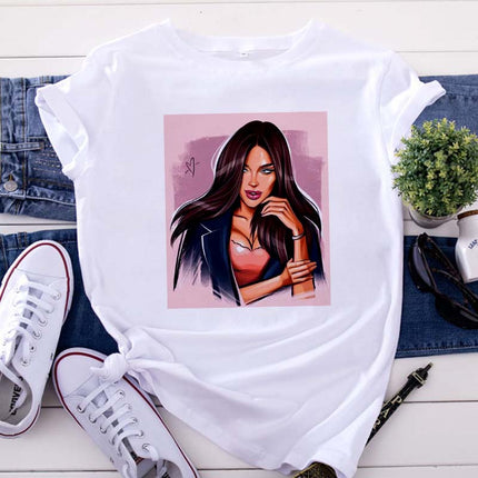 Character print T-shirt