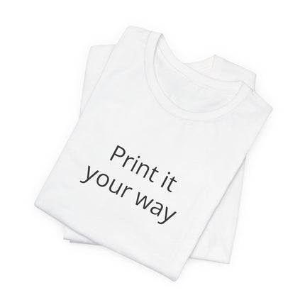 Retro Purple Muscle Car Tee — "Print it your way" Graphic T-Shirt
