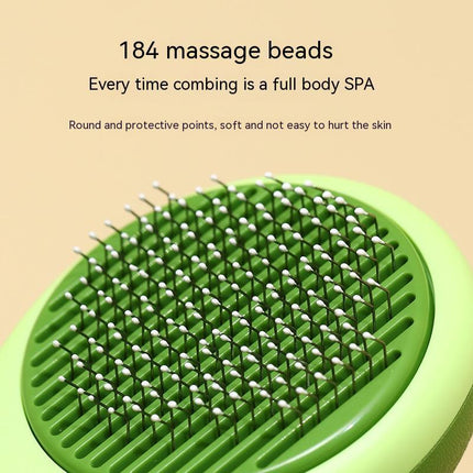 Dog grooming massage brush