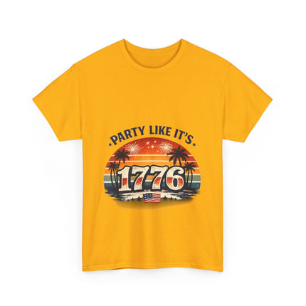 1776 Patriotic Tee — "Party Like It's 1776" Independence Day Shirt