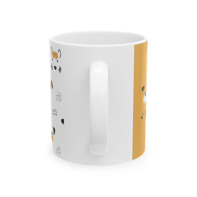 Dog friends coffee mug for pet lovers