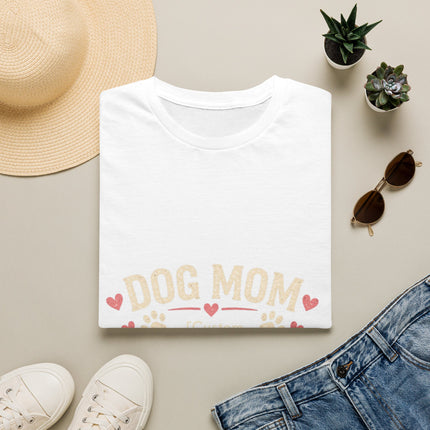 Personalized Dog Mom T-Shirt – Custom Name Gift for Dog Lovers