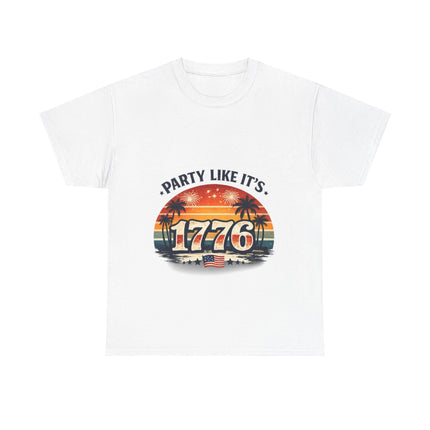 1776 Patriotic Tee — "Party Like It's 1776" Independence Day Shirt