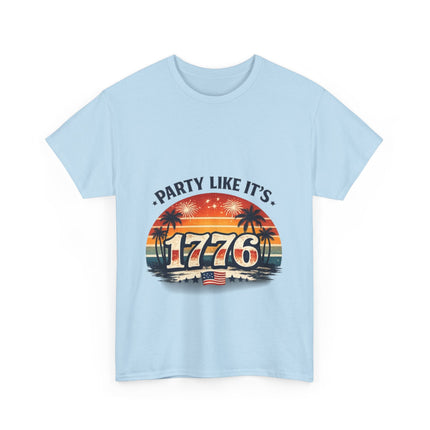 1776 Patriotic Tee — "Party Like It's 1776" Independence Day Shirt
