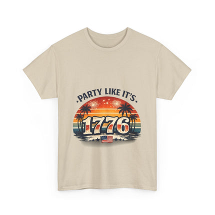 1776 Patriotic Tee — "Party Like It's 1776" Independence Day Shirt