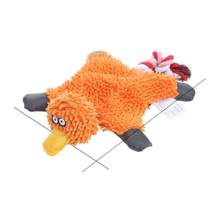 Plush Donkey Dog Toy – Squeaky Chew Toy for Puppies & Dogs