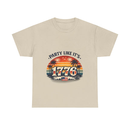 1776 Patriotic Tee — "Party Like It's 1776" Independence Day Shirt