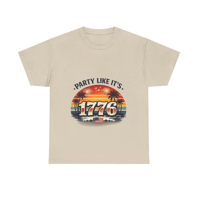1776 Patriotic Tee — "Party Like It's 1776" Independence Day Shirt