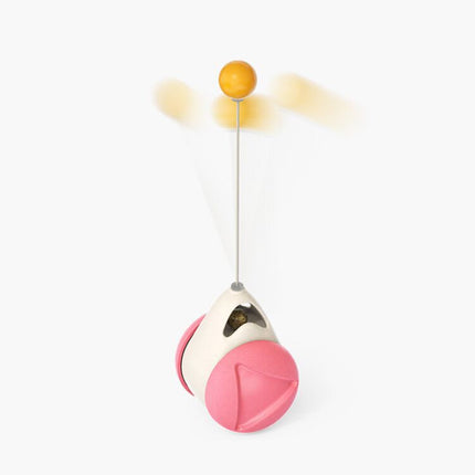 Interactive Cat Windmill Toy – Rotating Suction Cup Catnip & Teeth Grinding Toy
