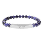 Stainless Steel (No coating) / Sodalite / One Size