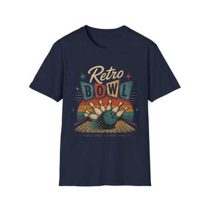 Retro Bowl T-Shirt — Vintage Bowling Graphic Tee