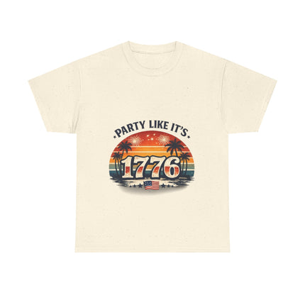 1776 Patriotic Tee — "Party Like It's 1776" Independence Day Shirt