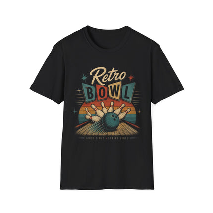 Retro Bowl T-Shirt — Vintage Bowling Graphic Tee