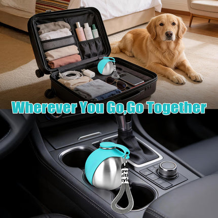 No spill dog water dispenser