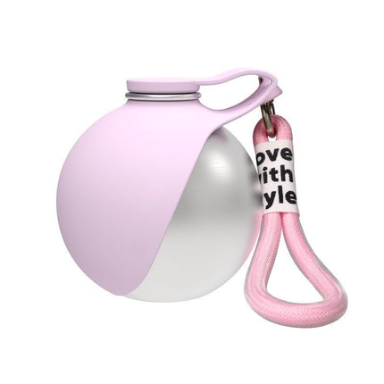 Portable stainless steel dog water bottle