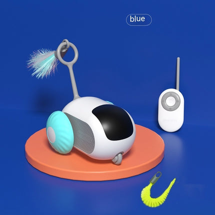 Remote Control Interactive Cat Toy Car – Automatic Smart Chase Toy for Indoor Cats
