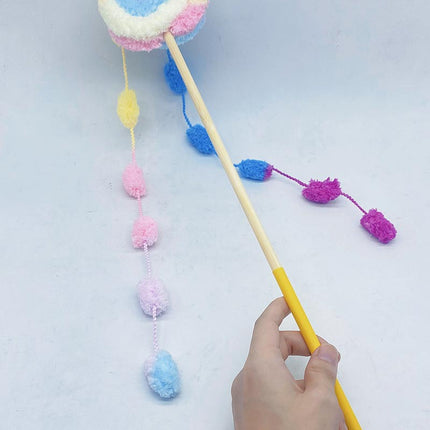 Cute cat teaser wand