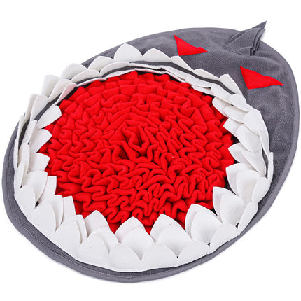 Dog puzzle feeding mat