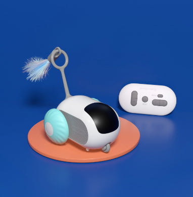 Remote Control Interactive Cat Toy Car – Automatic Smart Chase Toy for Indoor Cats