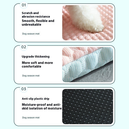 Comfortable summer mat for cats