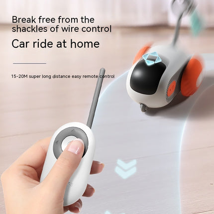Interactive chase toy for cats