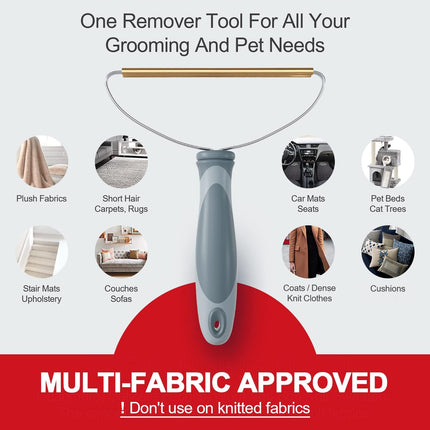 Pet fur scraper for furniture
