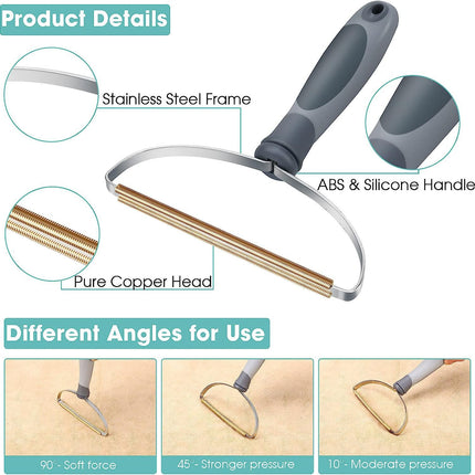 Reusable lint remover for carpets