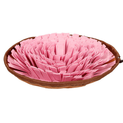 Slow feeding snuffle mat