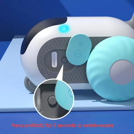 Remote Control Interactive Cat Toy Car – Automatic Smart Chase Toy for Indoor Cats