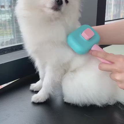 Pet knot removal comb