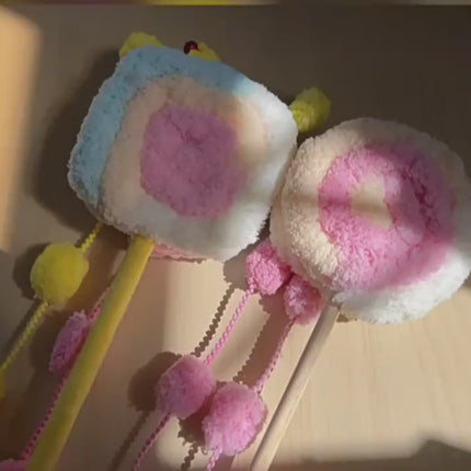 Plush play toy for cats
