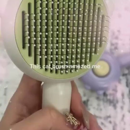 Cat and dog shedding brush